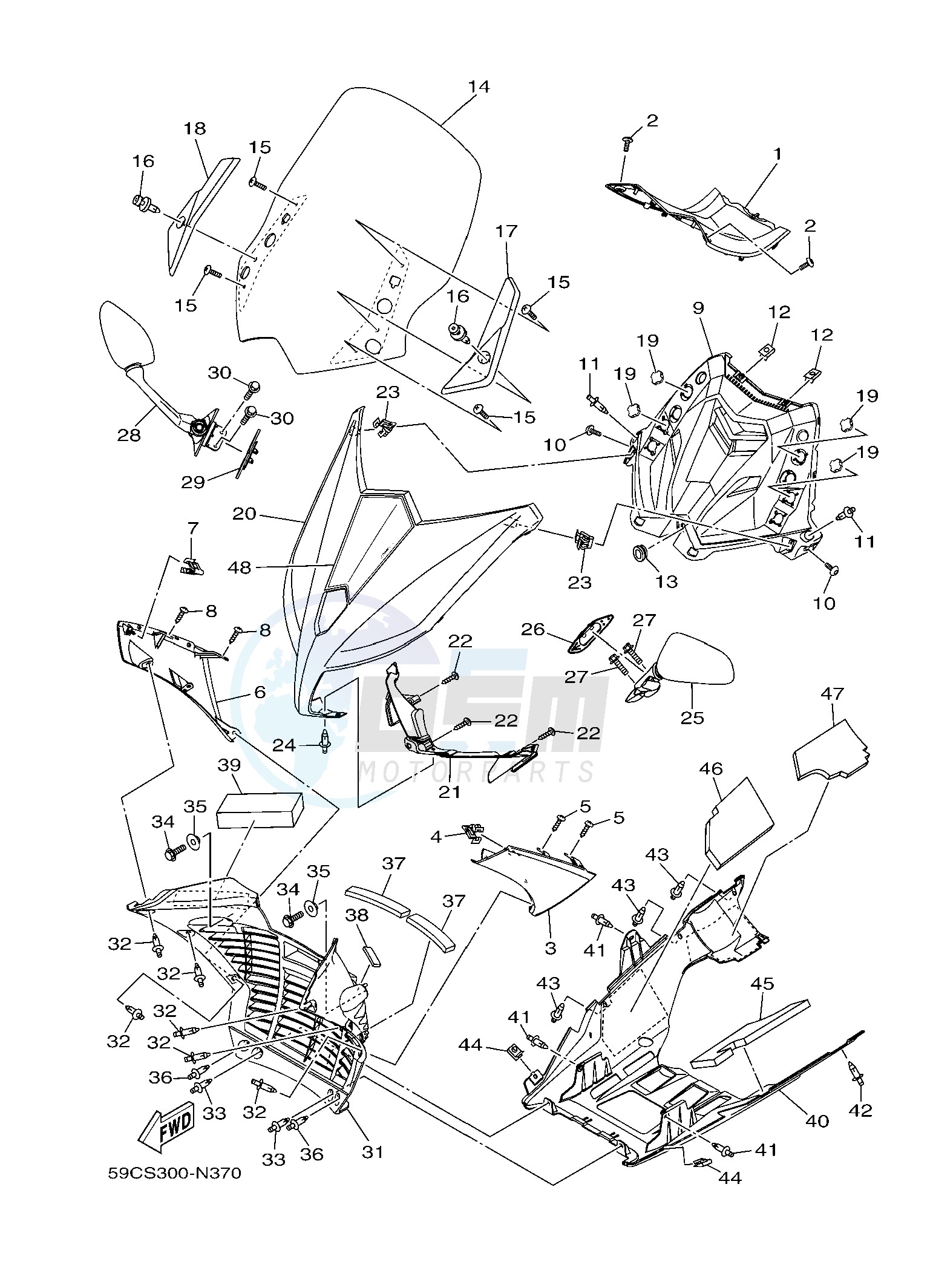 WINDSHIELD blueprint