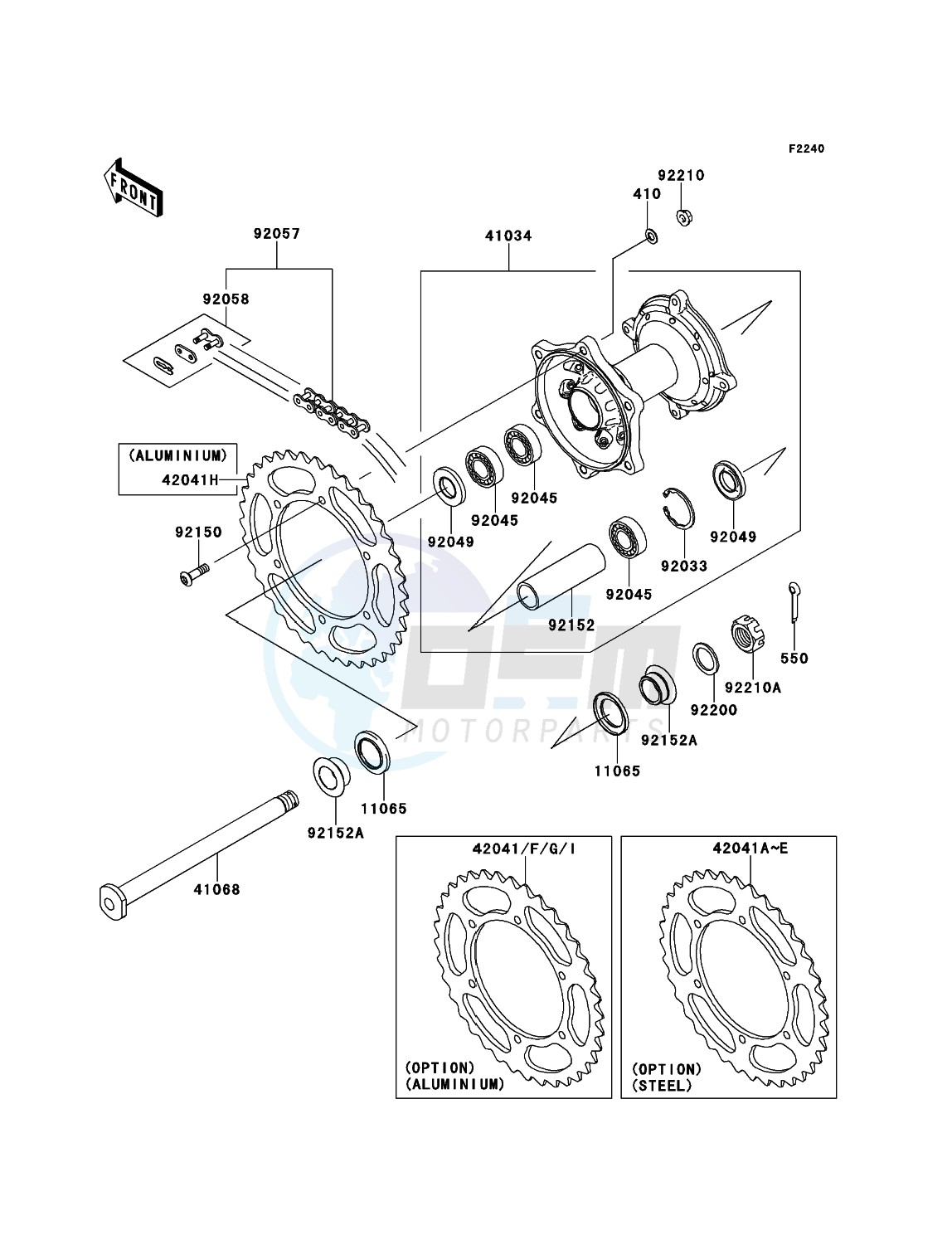 Rear Hub image