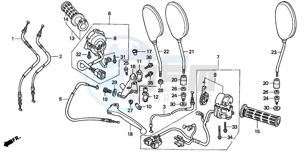 HANDLE LEVER/SWITCH/CABLE image