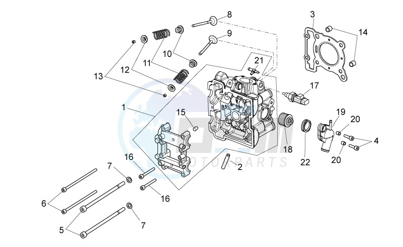 Cilinder head blueprint