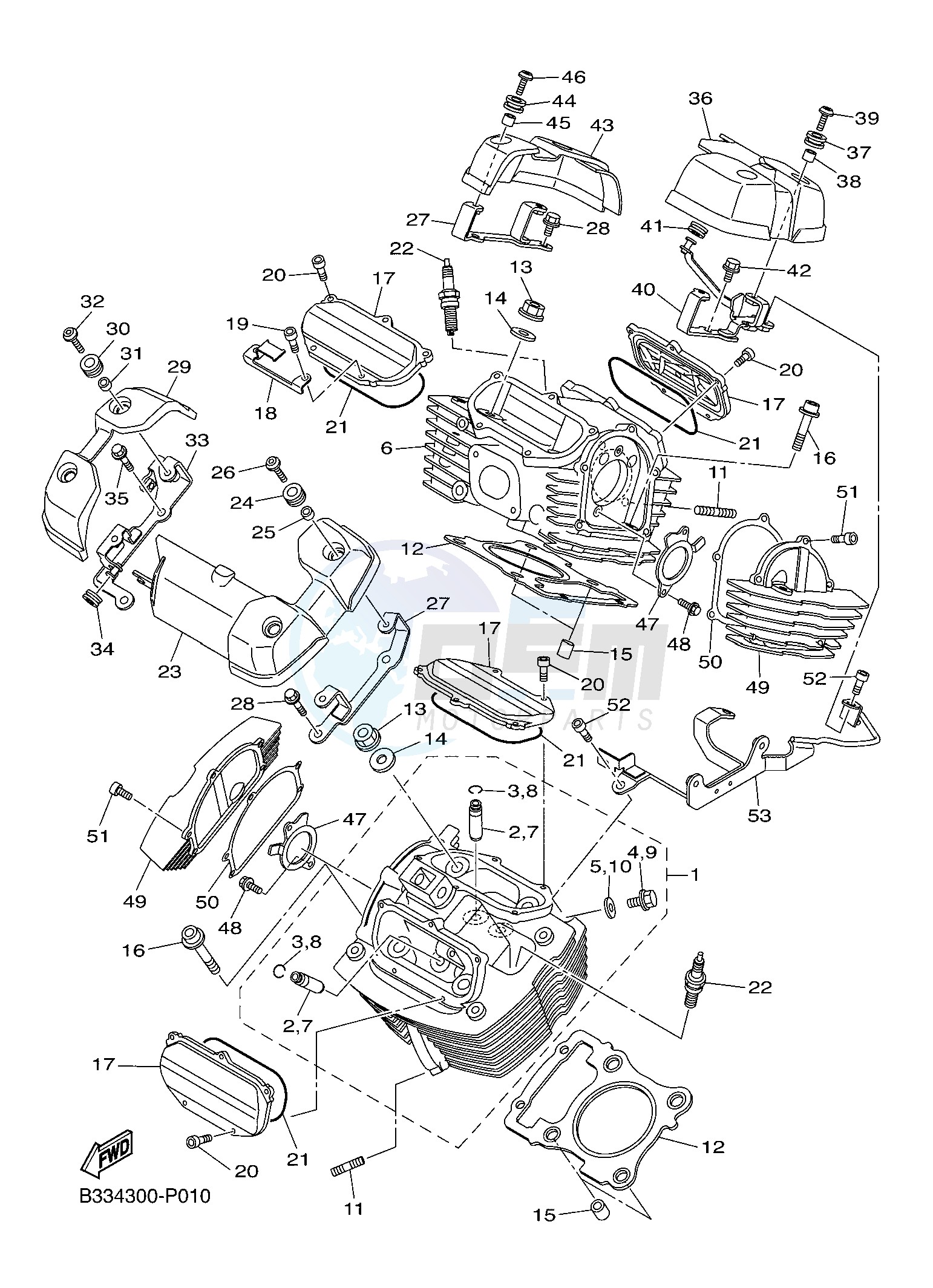 CYLINDER HEAD image