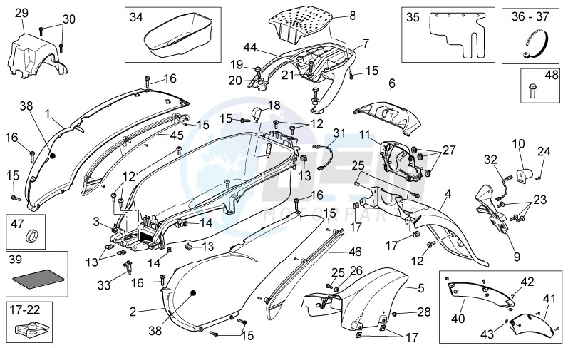 Rear Body blueprint