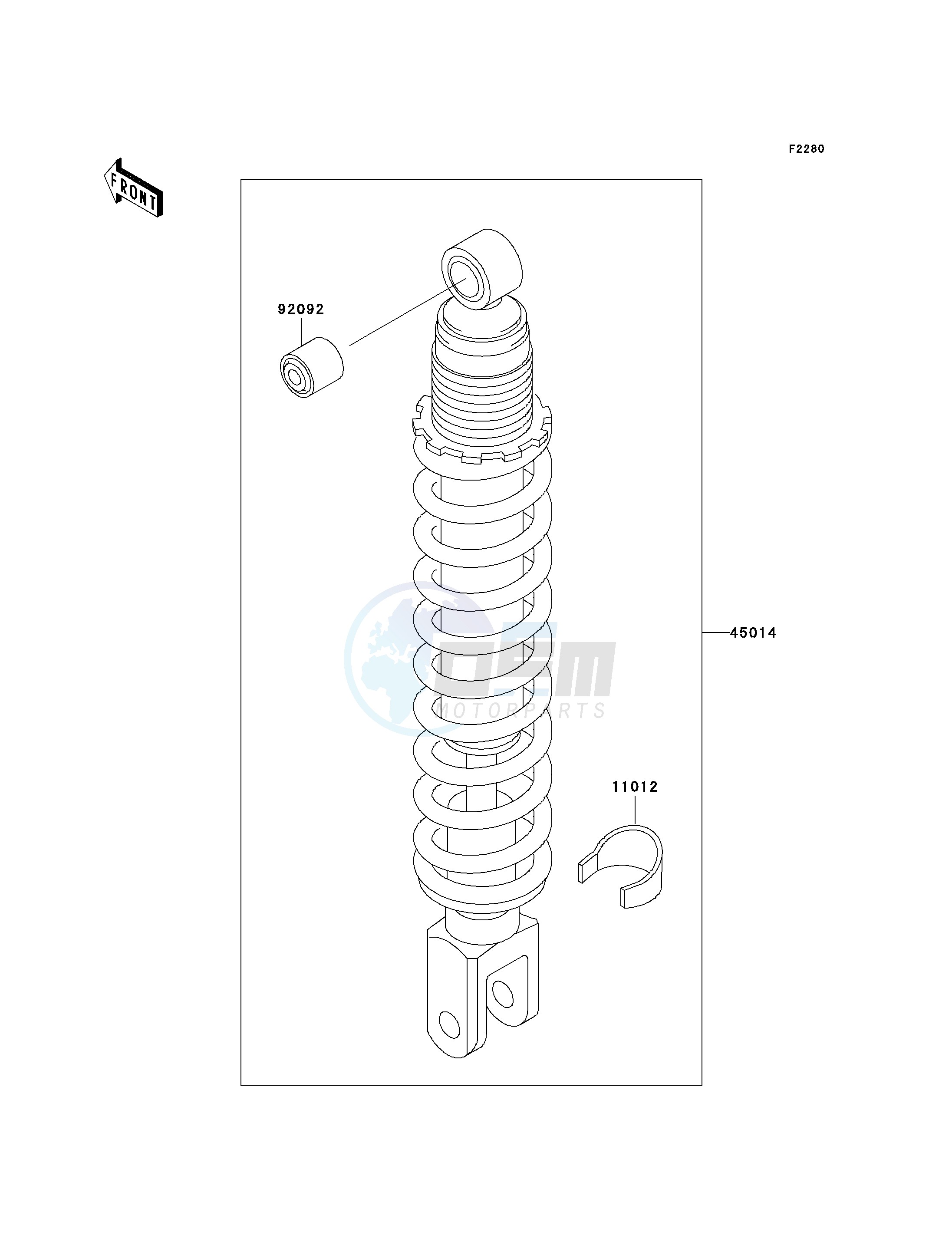 SHOCK ABSORBER-- S- - blueprint