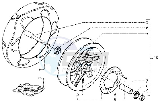 Front wheel image