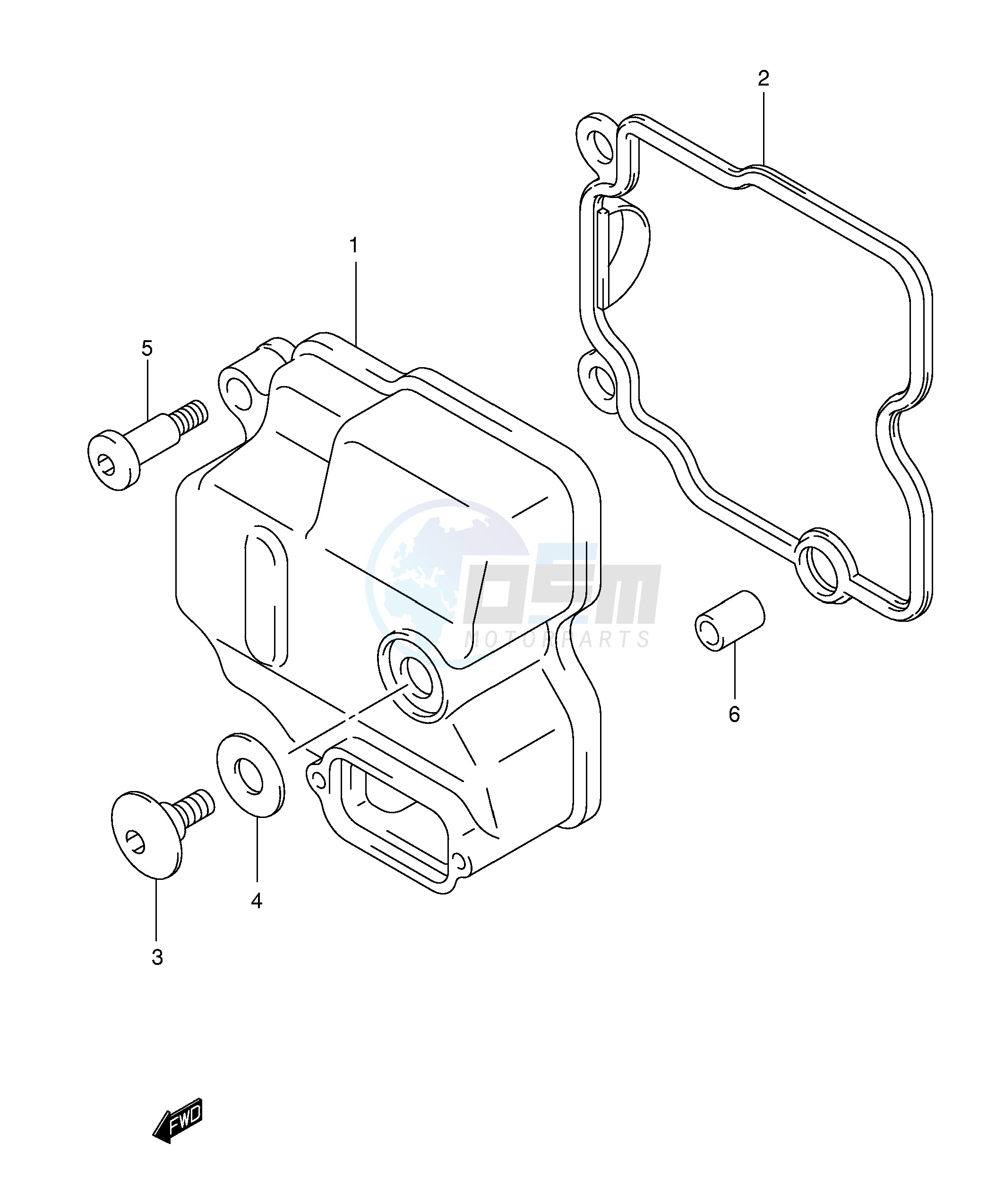 CYLINDER HEAD COVER image