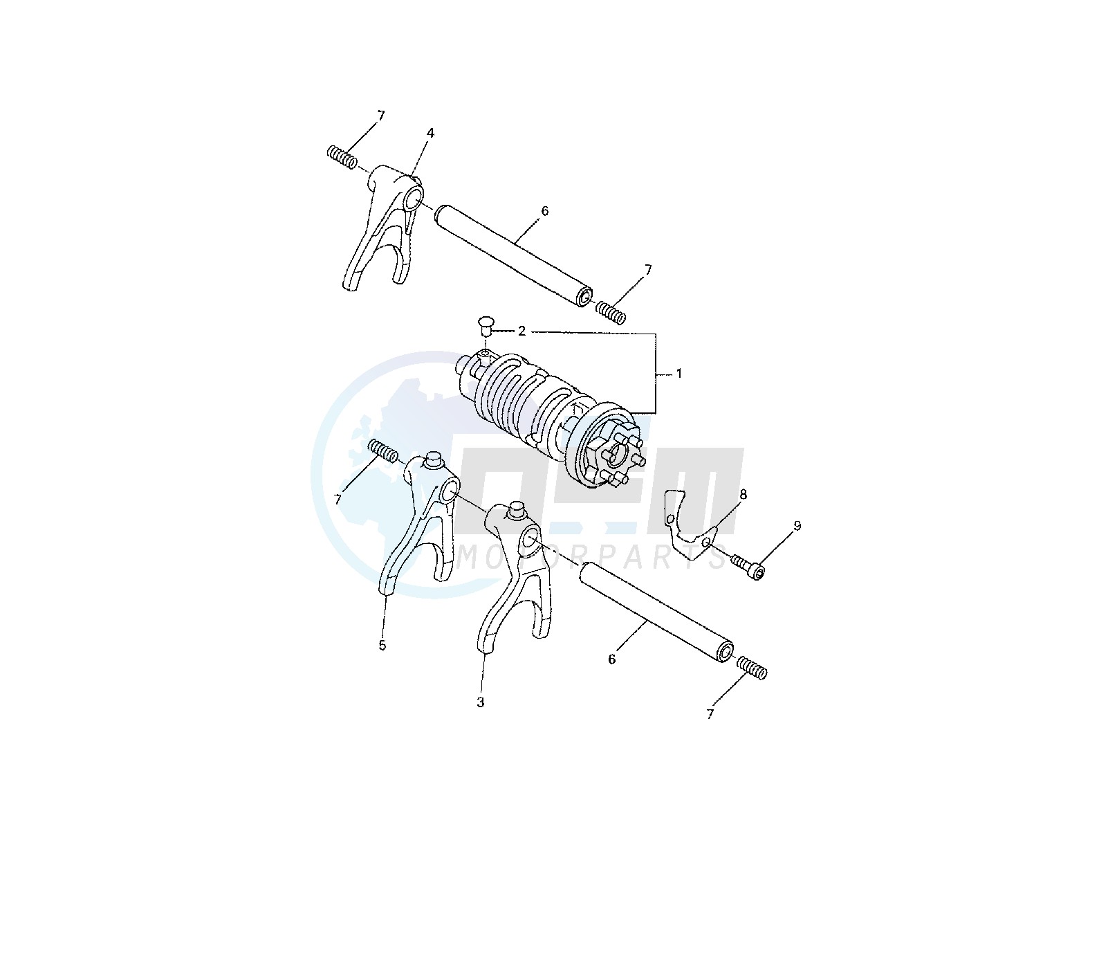 SHIFT CAM AND FORK image