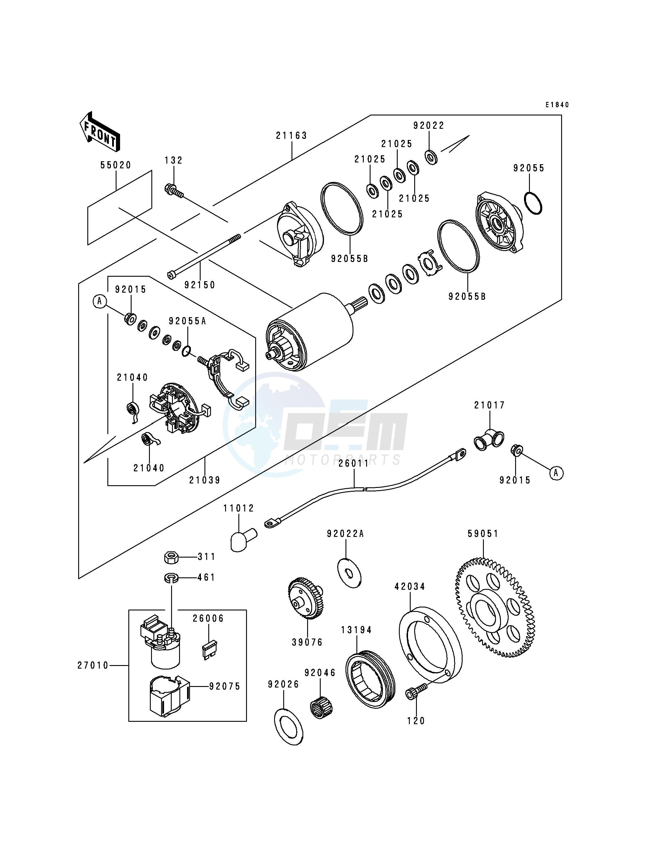 STARTER MOTOR image