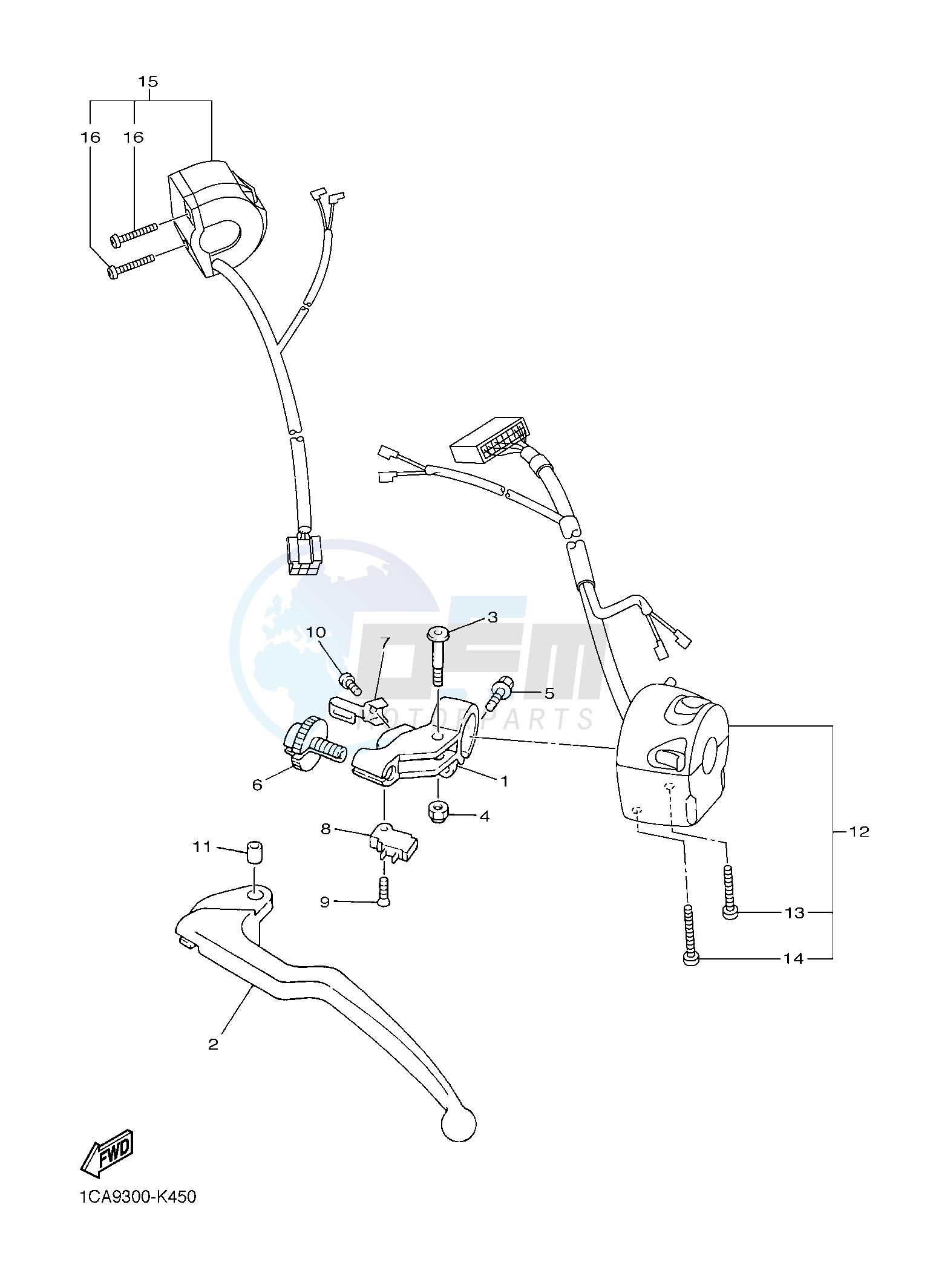 HANDLE SWITCH & LEVER image