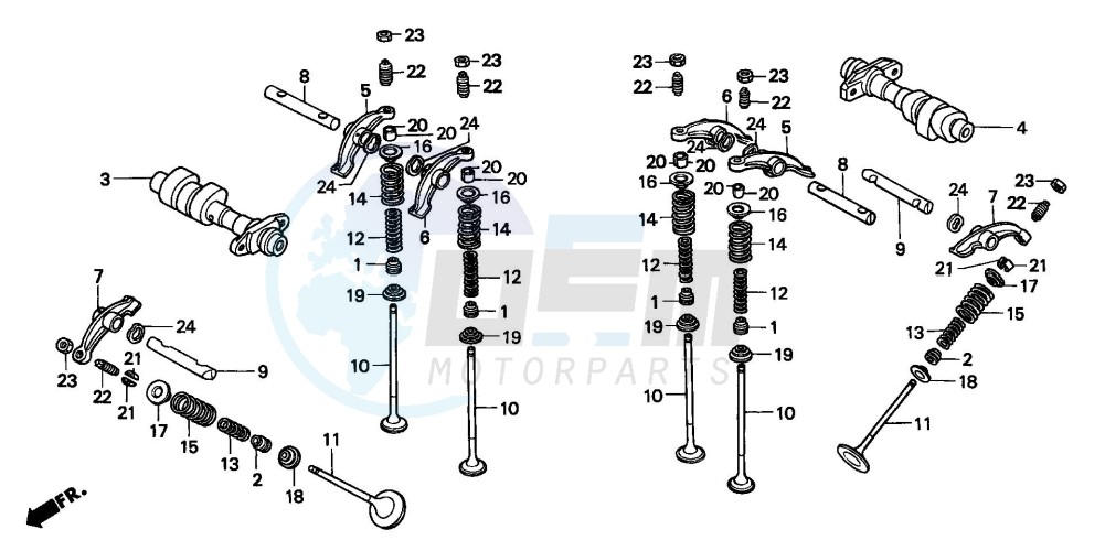 CAMSHAFT/VALVE image