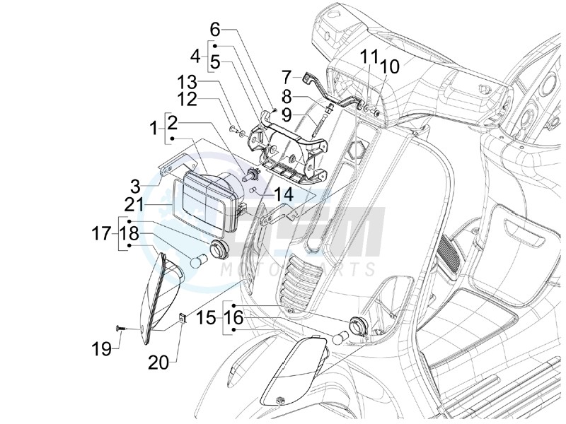 Head lights - Turn signal lamps image