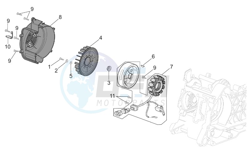 Cdi magneto assy image