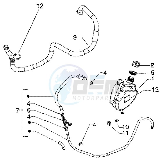 Cooling piping image