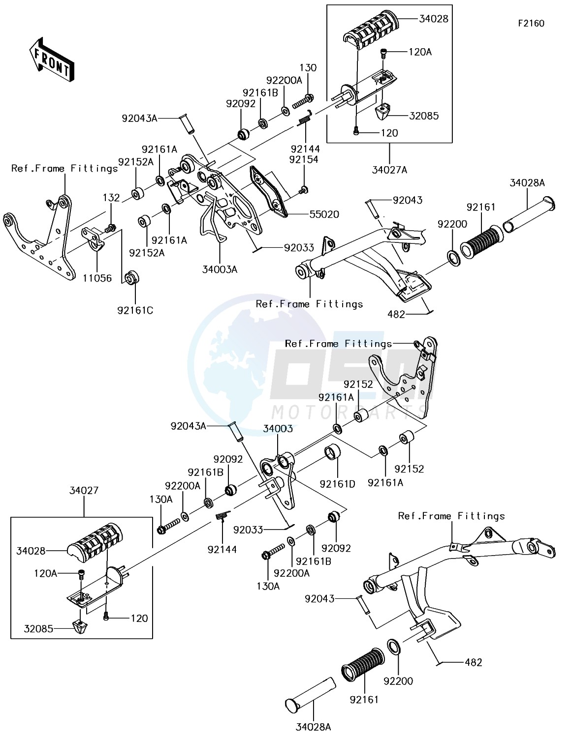 Footrests image