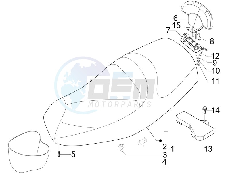 Saddle seats - Tool roll image