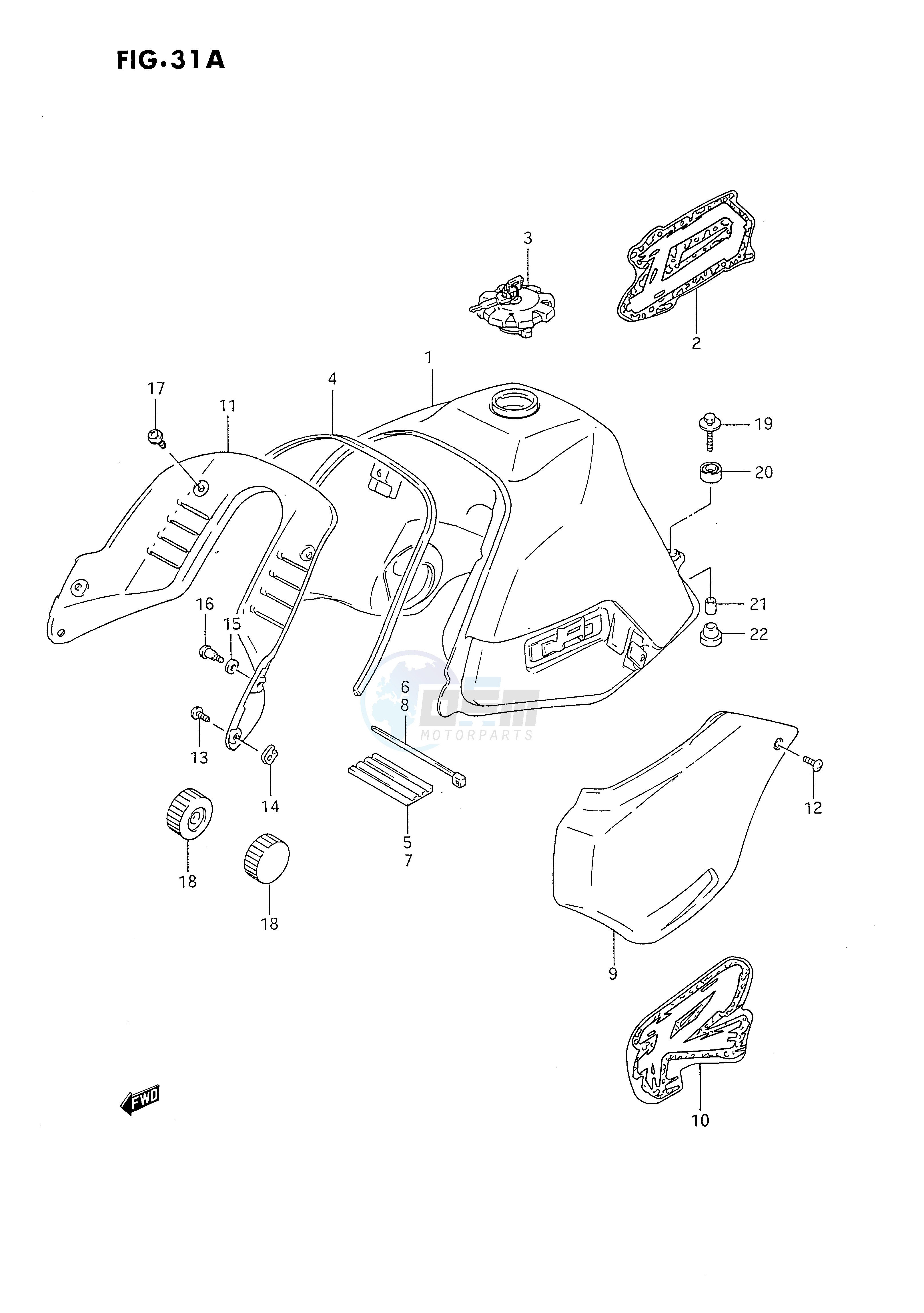 FUEL TANK (MODEL P) image