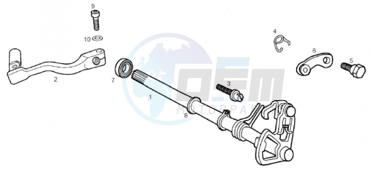 Gear lever (Positions) image