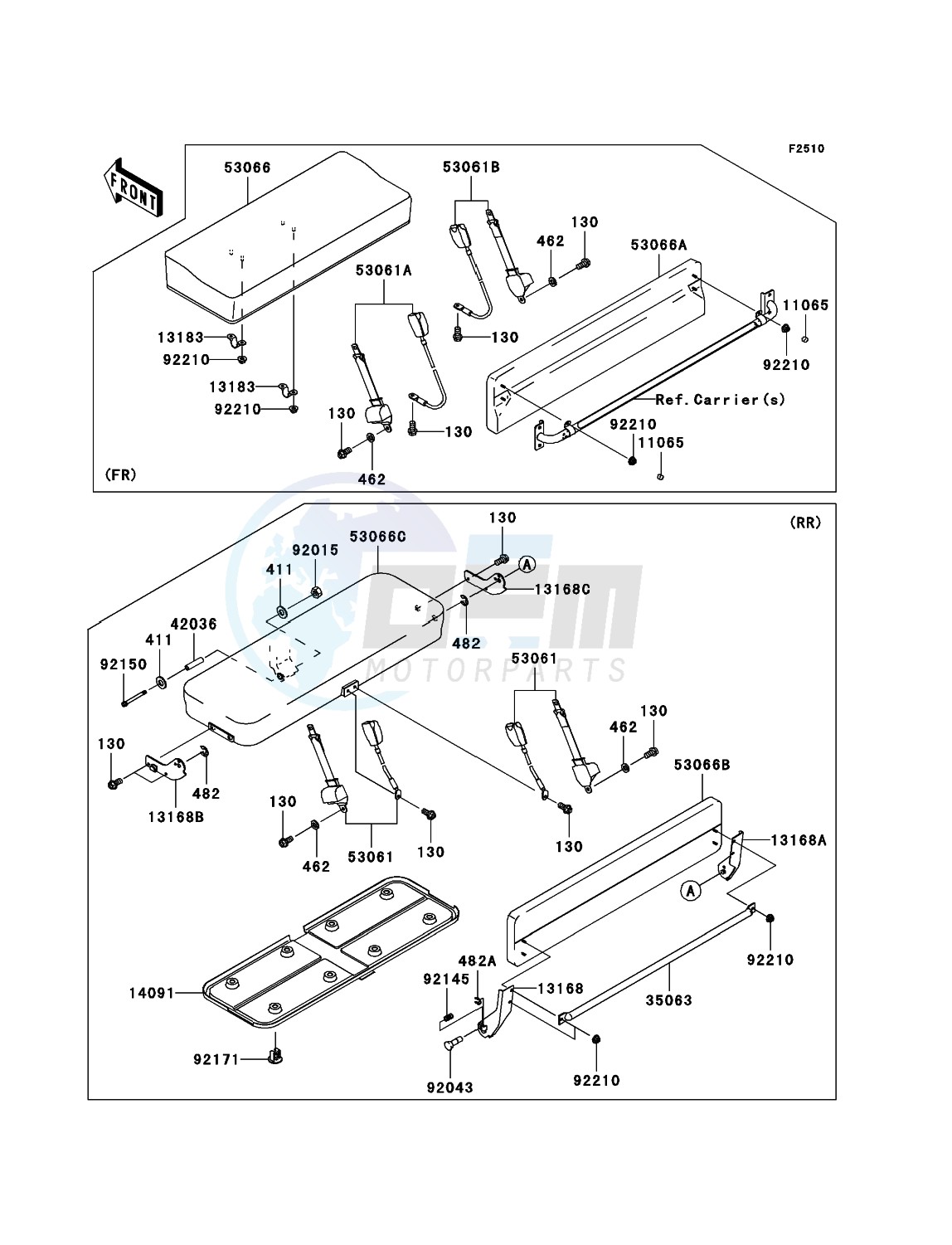 Seat blueprint