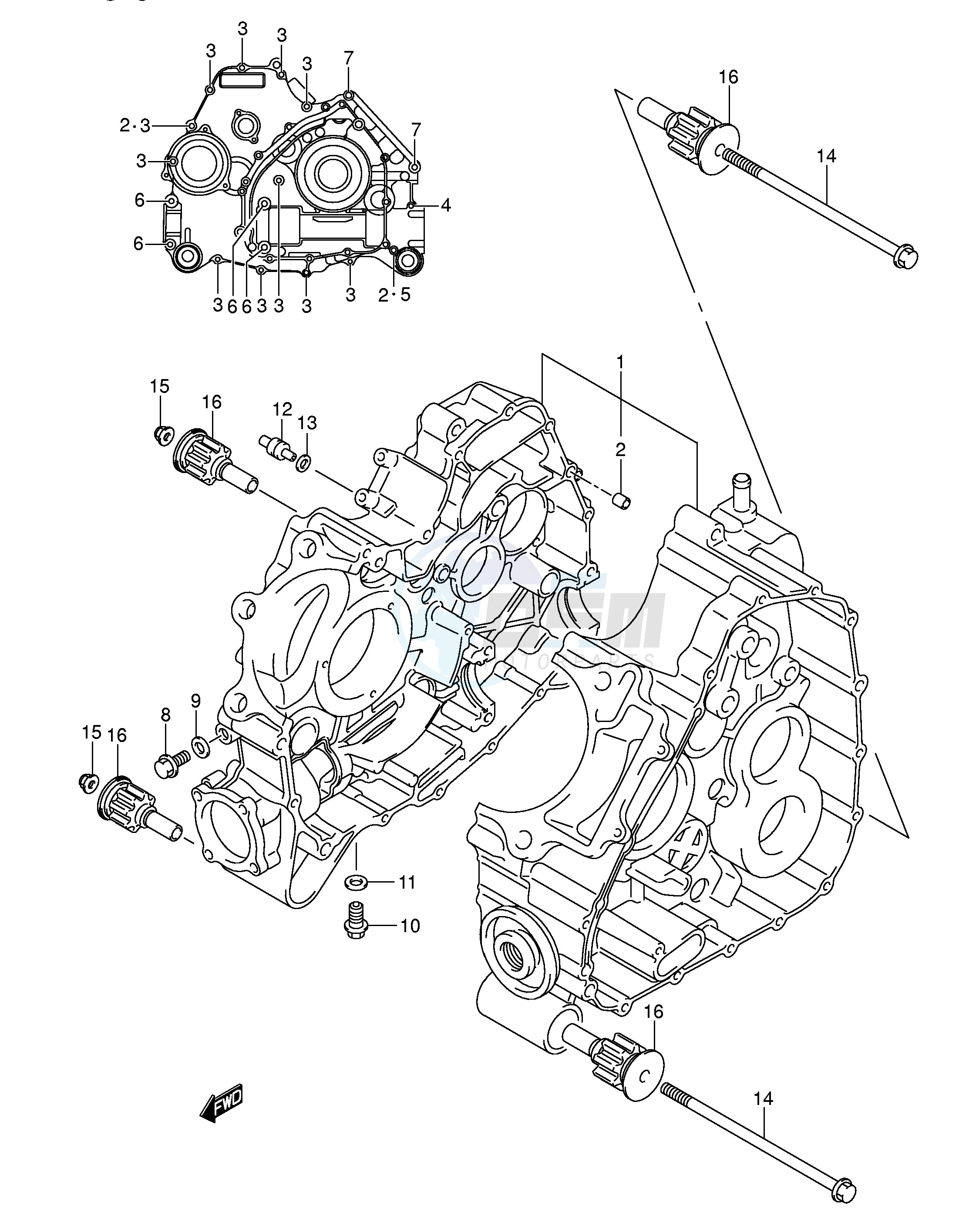 CRANK CASE image