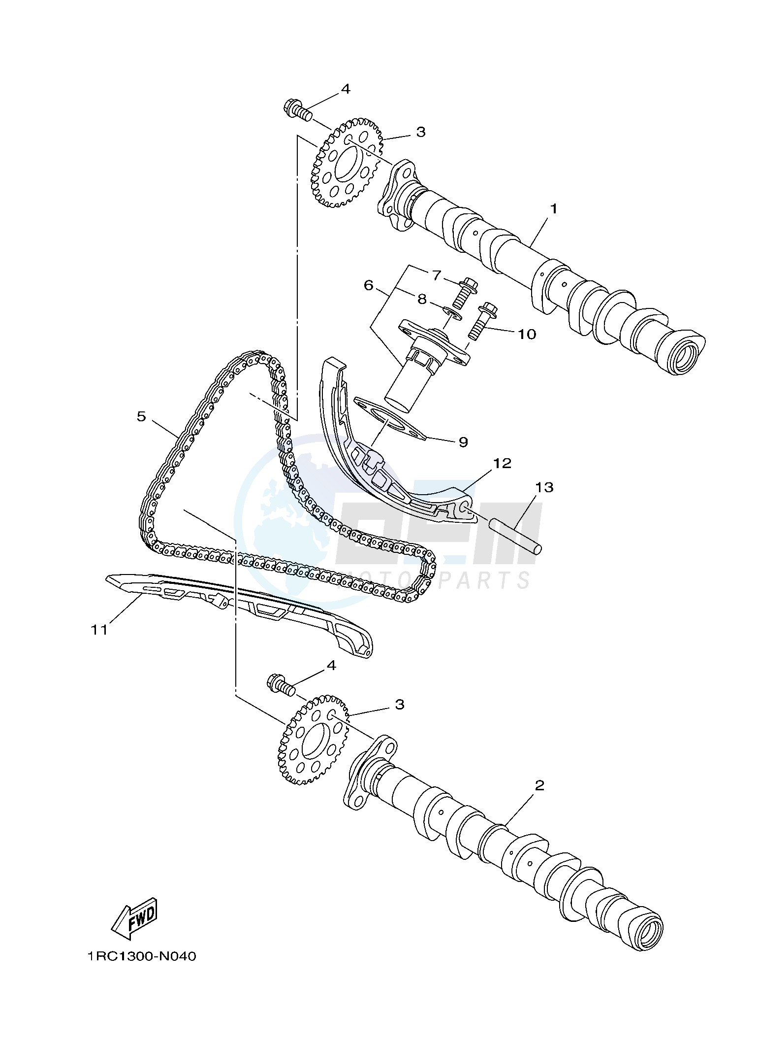 CAMSHAFT & CHAIN image