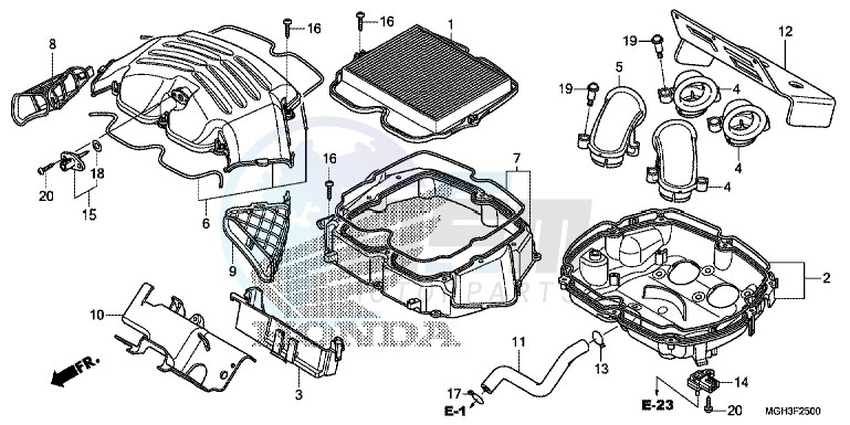 AIR CLEANER image