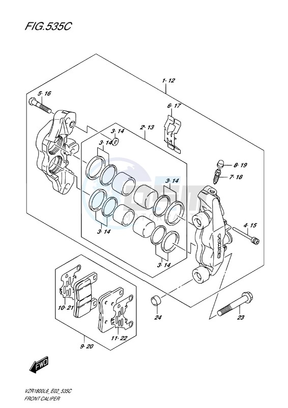 FRONT CALIPER image