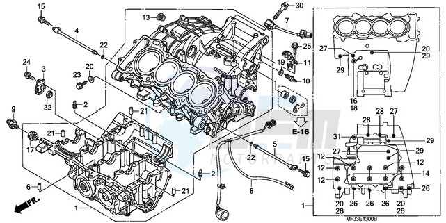 CRANKCASE blueprint