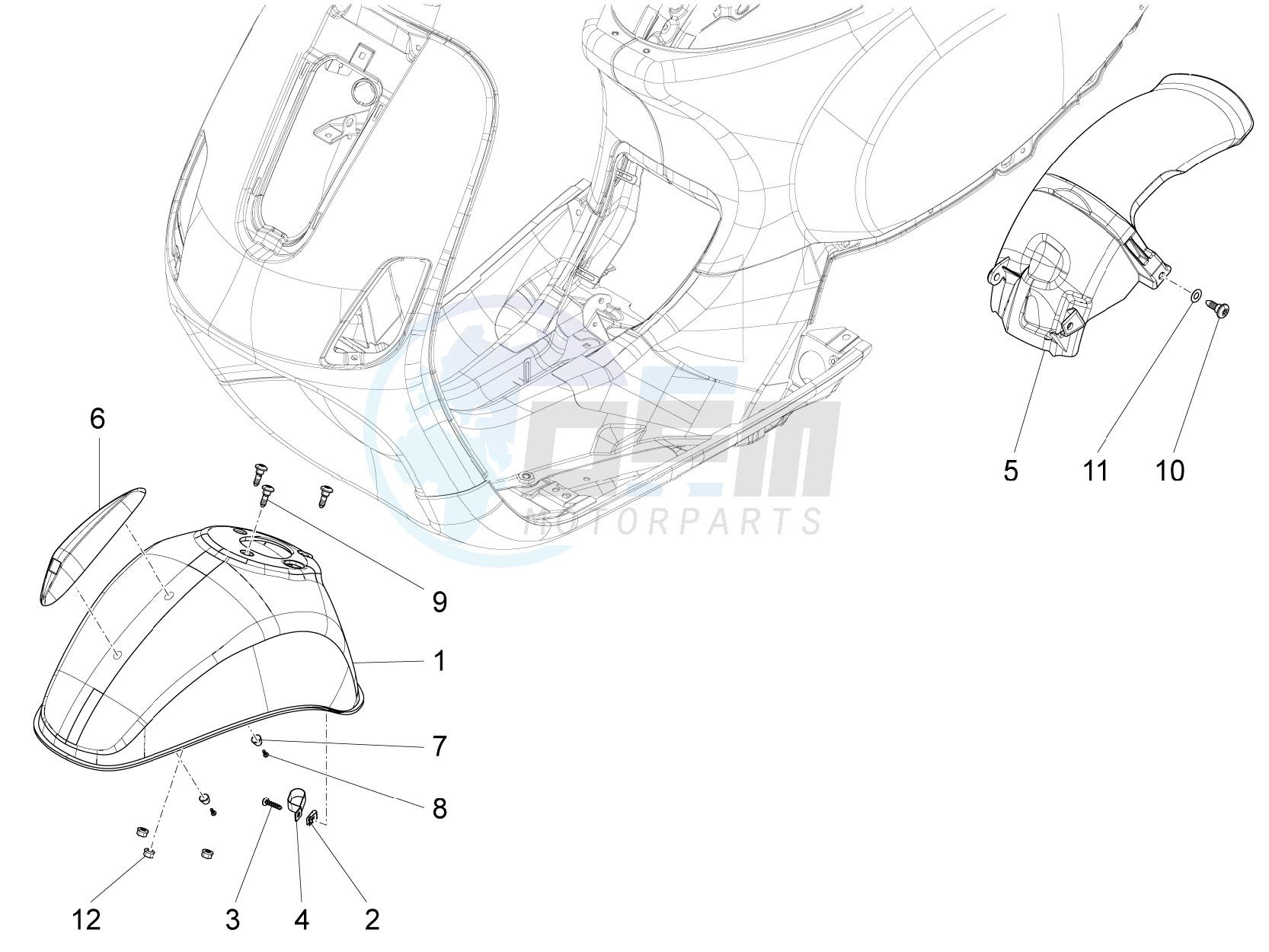 Wheel housing - Mudguard image