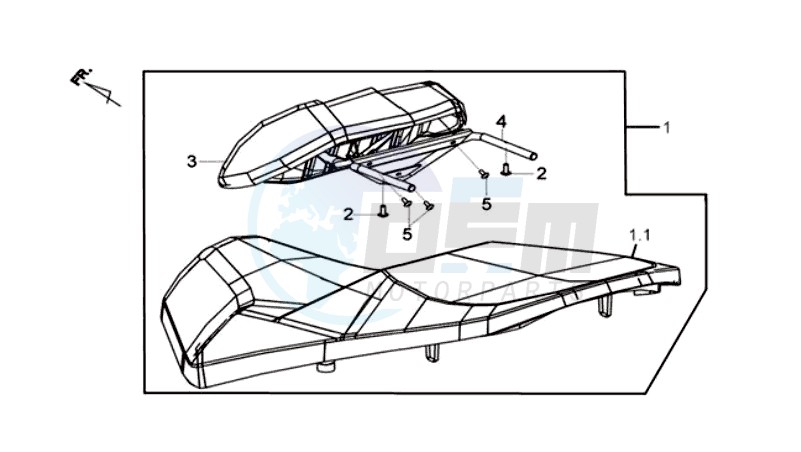 BUDDYSEAT / REAR LUGGAGE FRAME / image