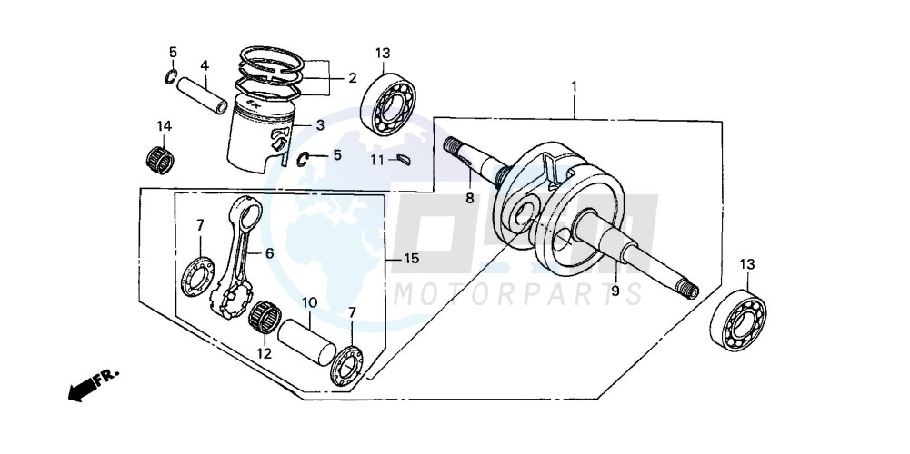 CRANKSHAFT/PISTON image