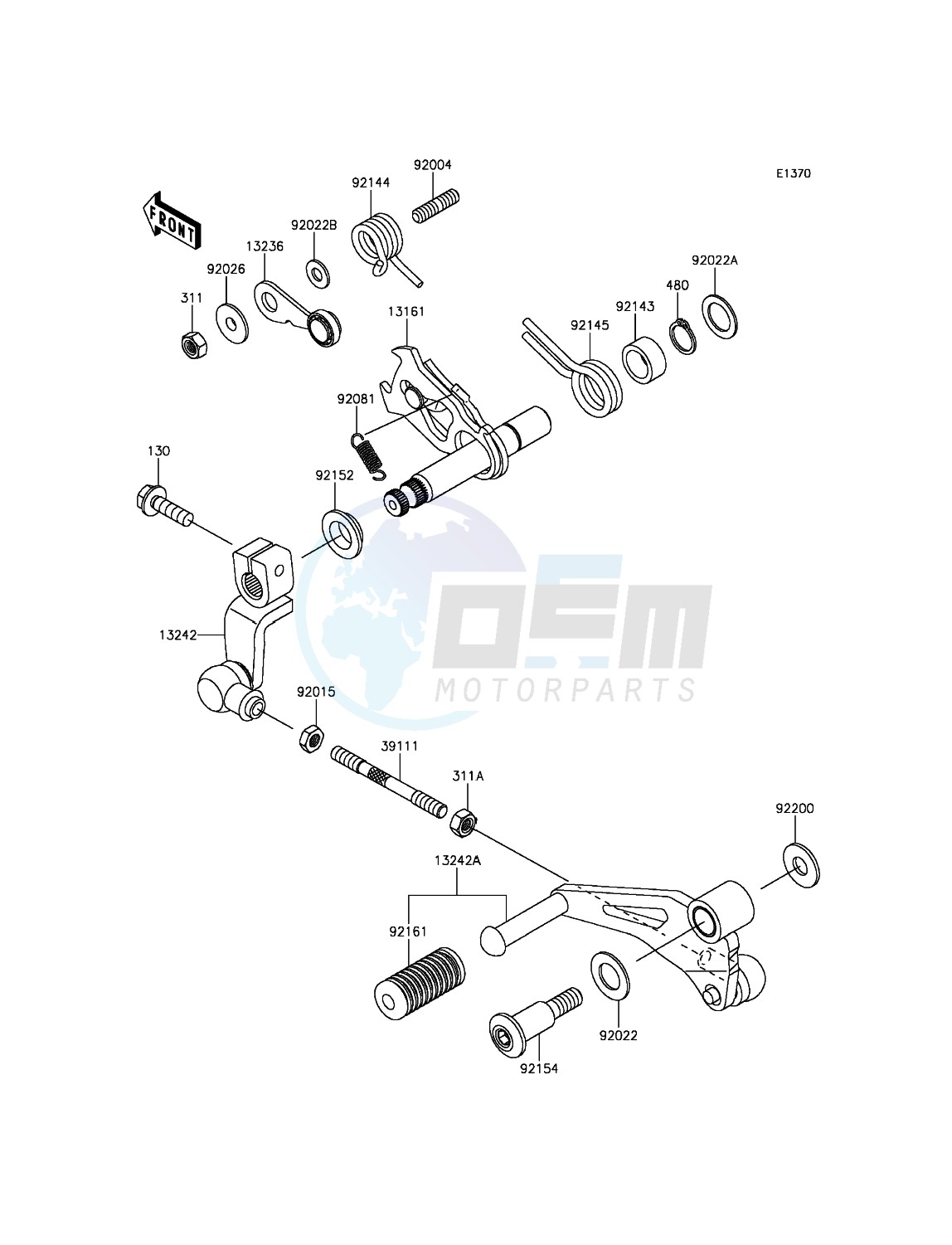 Gear Change Mechanism blueprint