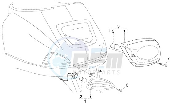 Rear lights image