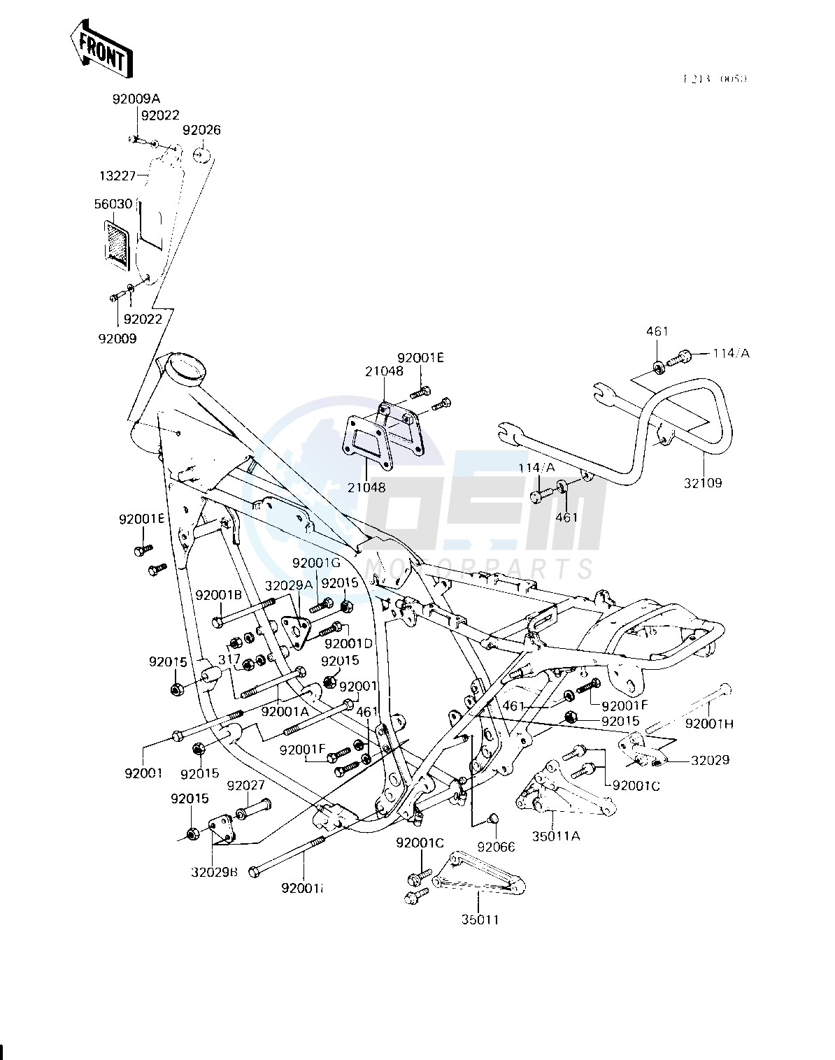 FRAME FITTINGS -- 81-83 H2_H3_H4- - image