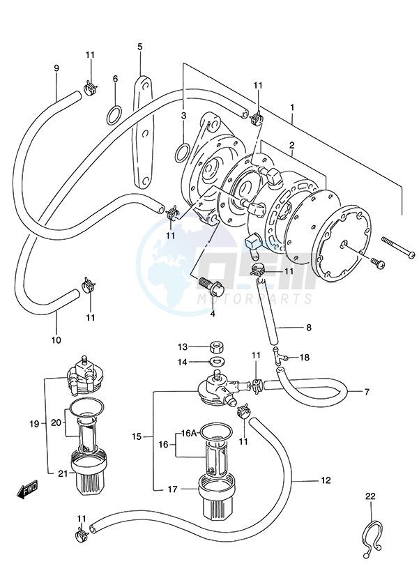 Fuel Pump (1995 to 1996) image