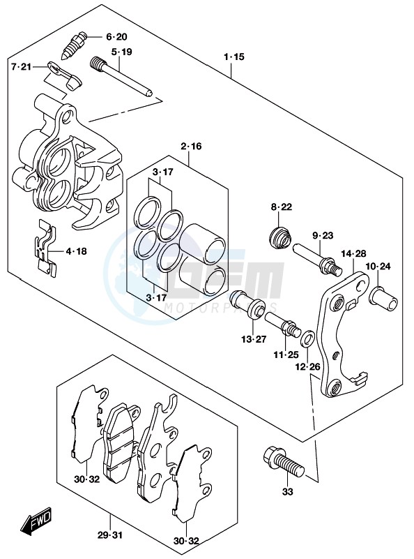 FRONT CALIPER image