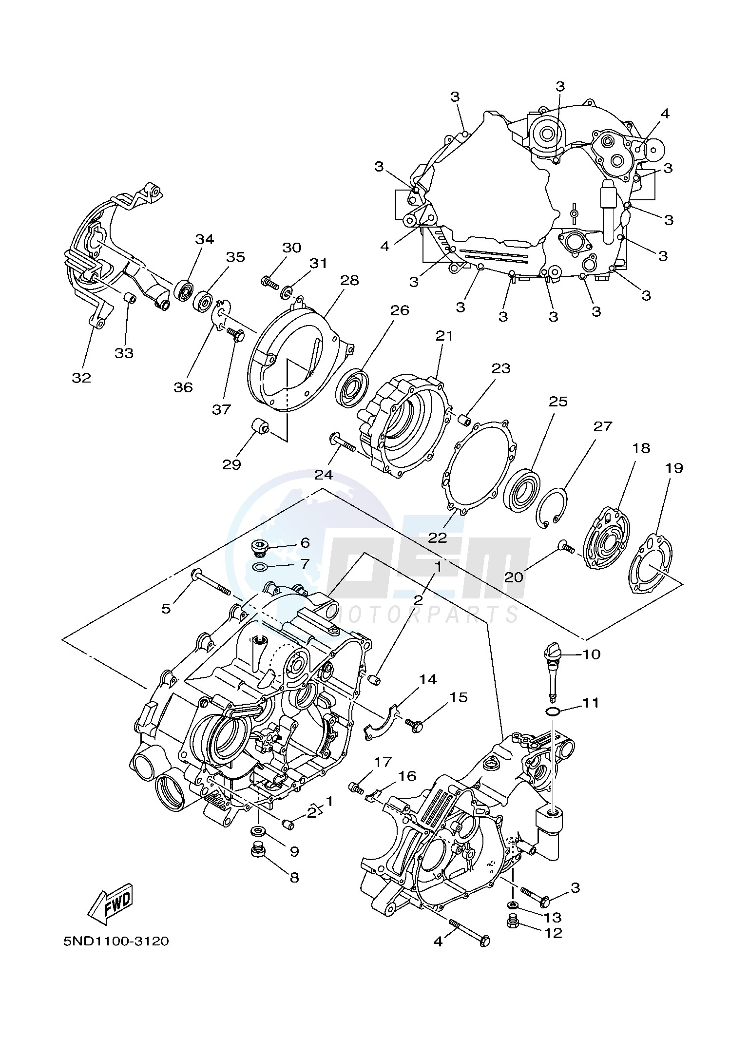 CRANKCASE blueprint