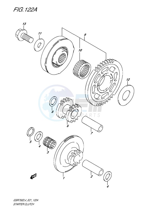 STARTER CLUTCH image