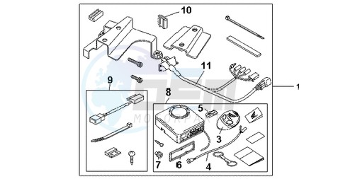 AVERTO ALARM KIT blueprint