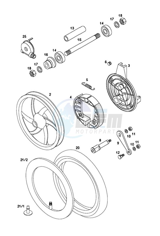 Front wheel image