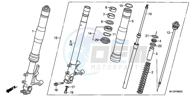 FRONT FORK image