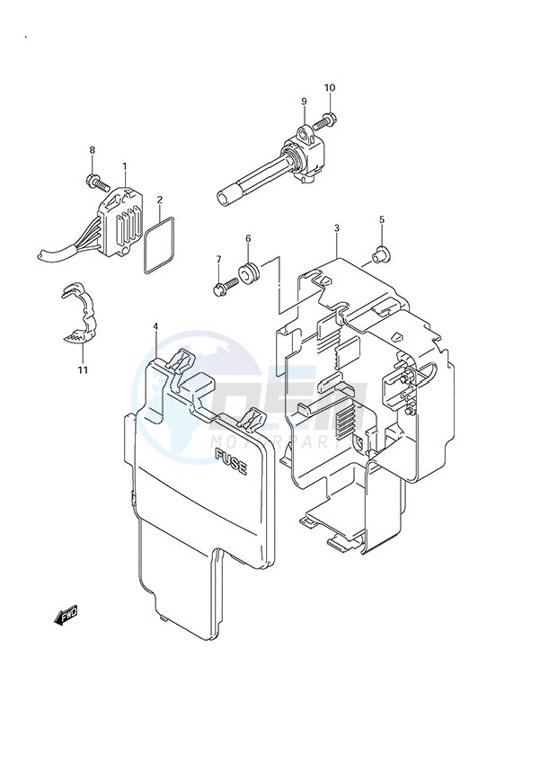 Rectifier/Ignition Coil image