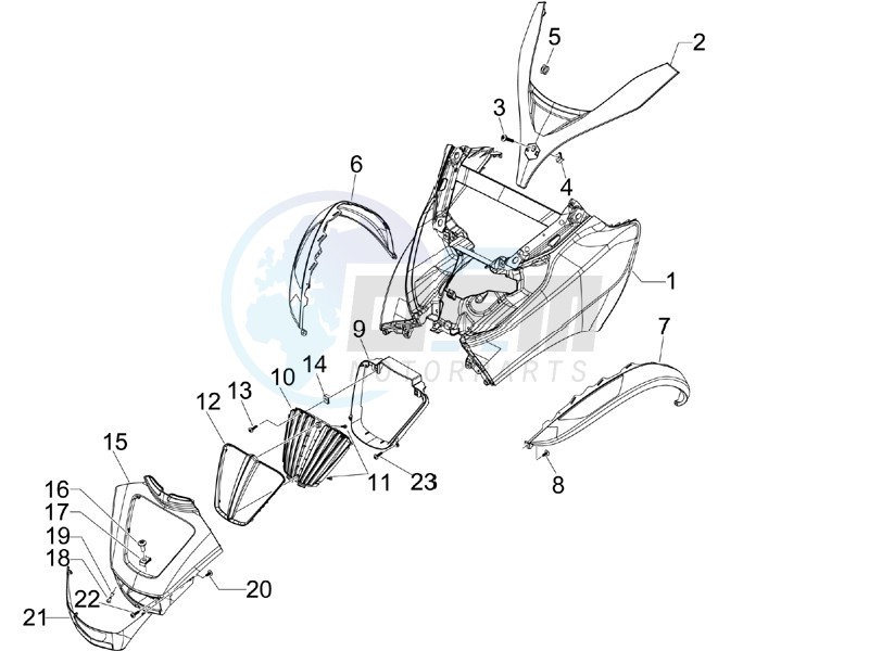 Front shield image