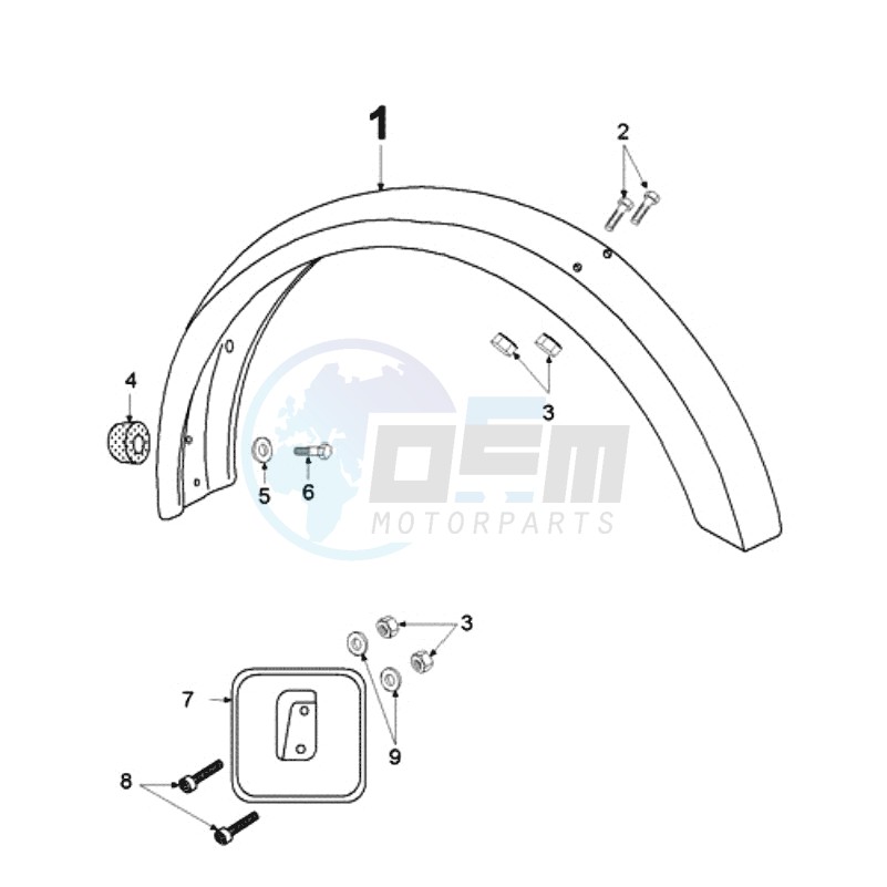 REAR MUDGUARD image