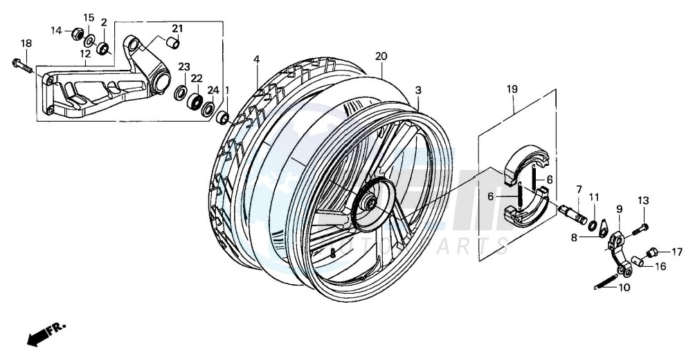 REAR WHEEL image