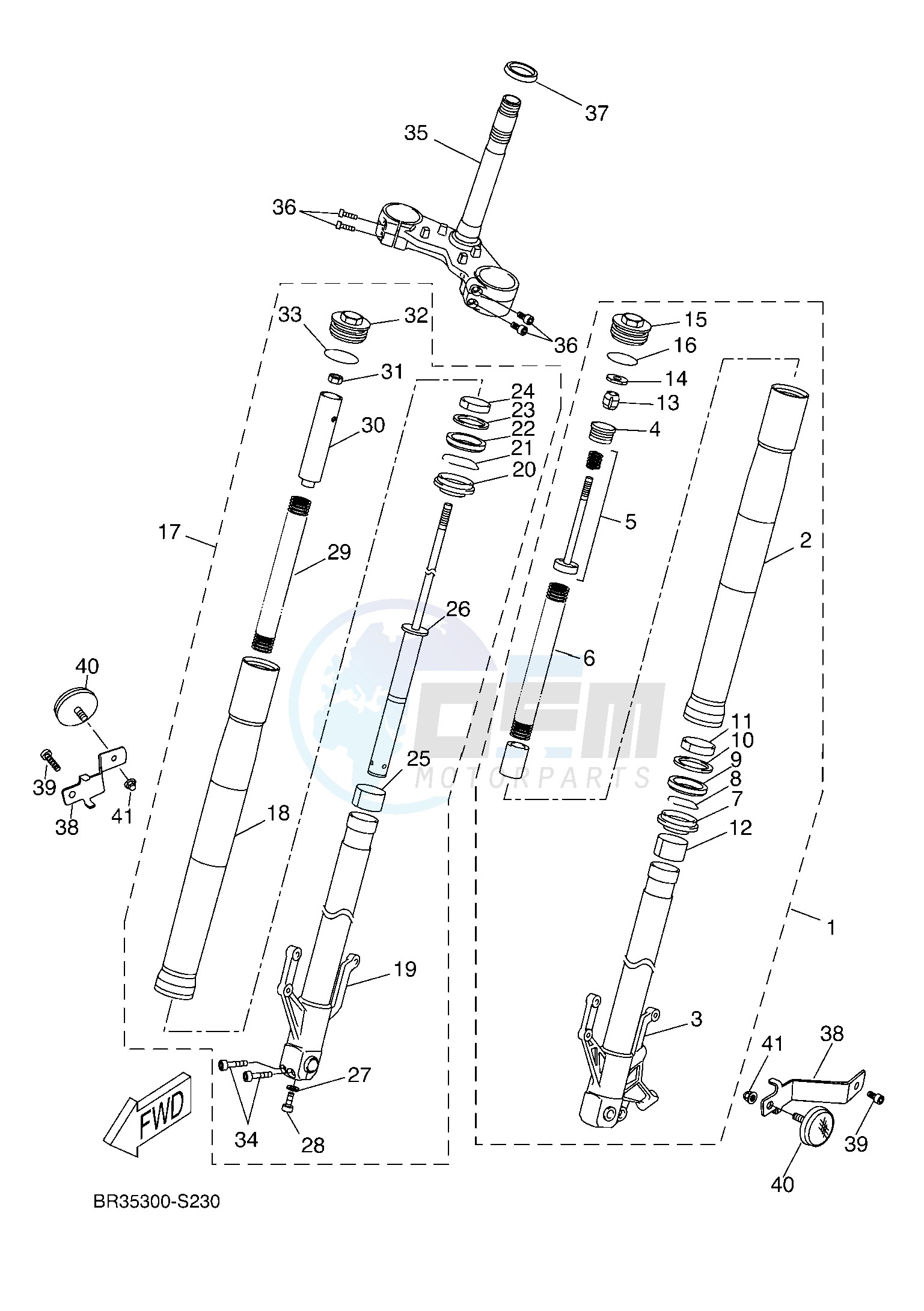 FRONT FORK image