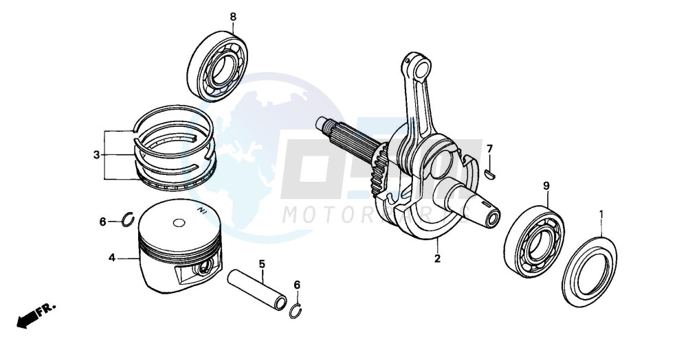 PISTON/CRANKSHAFT image