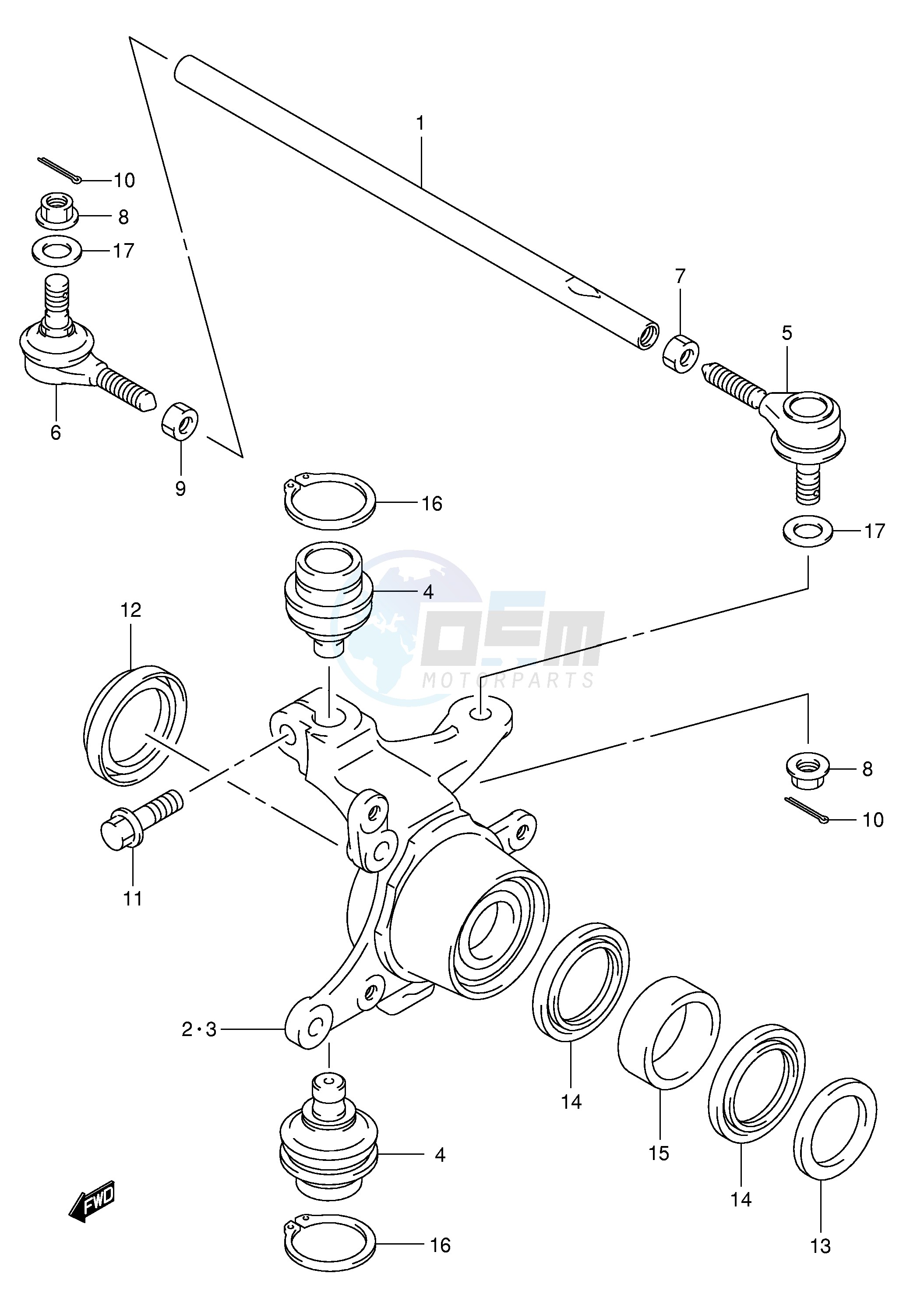 STEERING KNUCKLE image