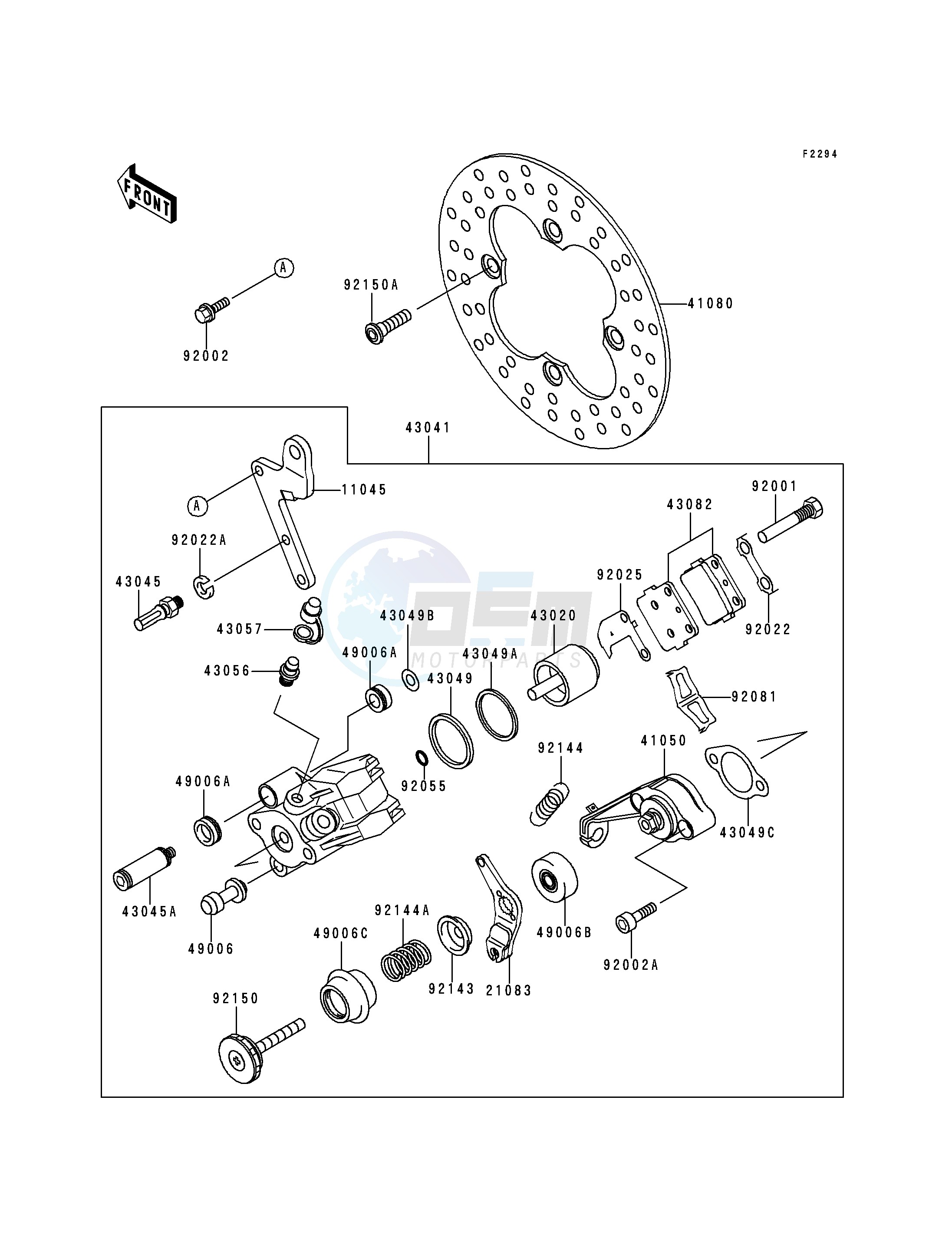 REAR BRAKE image