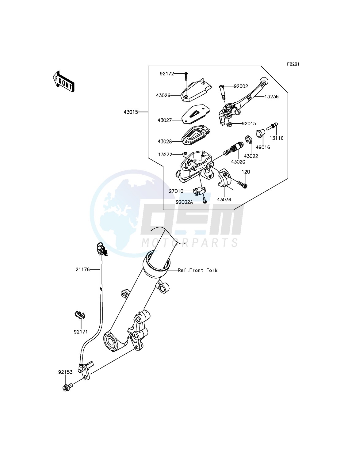 Front Master Cylinder image