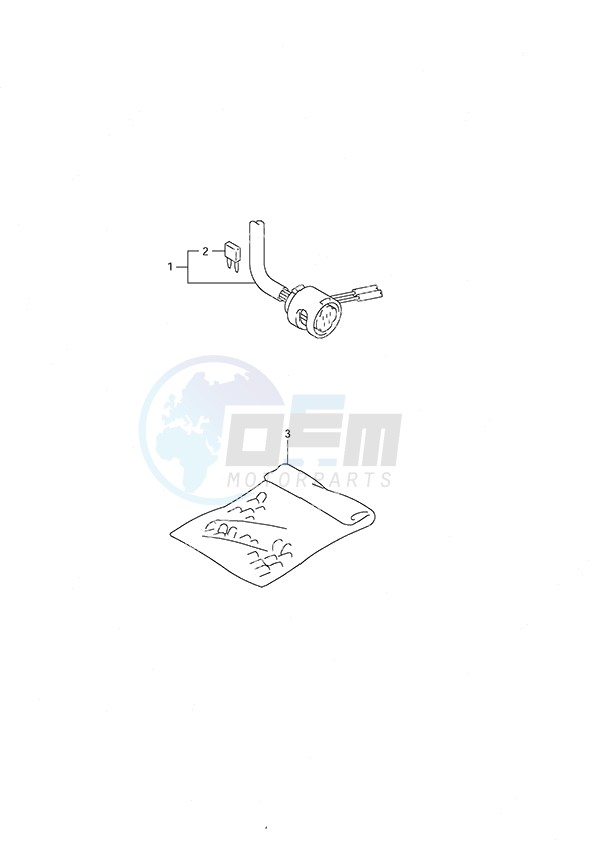 Remocon Cable Electric Starter blueprint