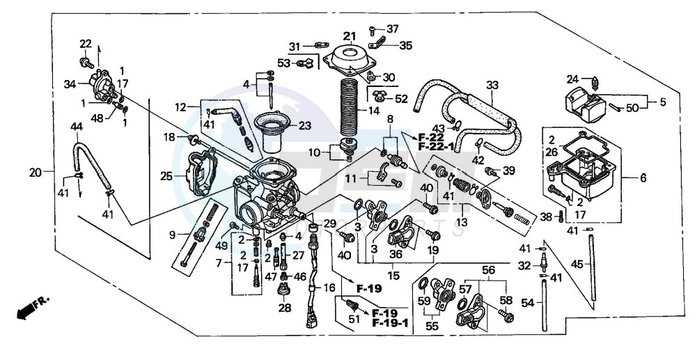 CARBURETOR blueprint